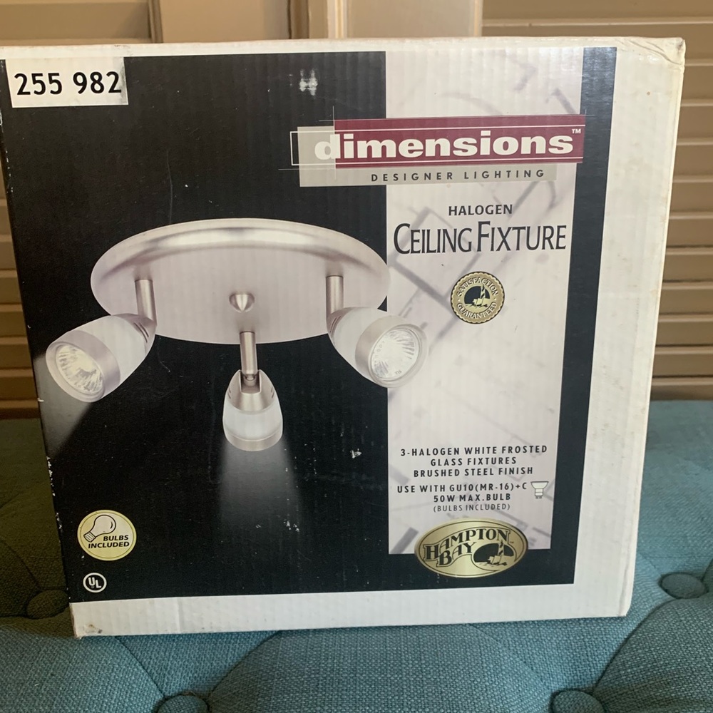 Dimensions ceiling fixture new never used